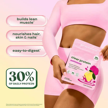 Clear Protein Powder for Growth and Digestion